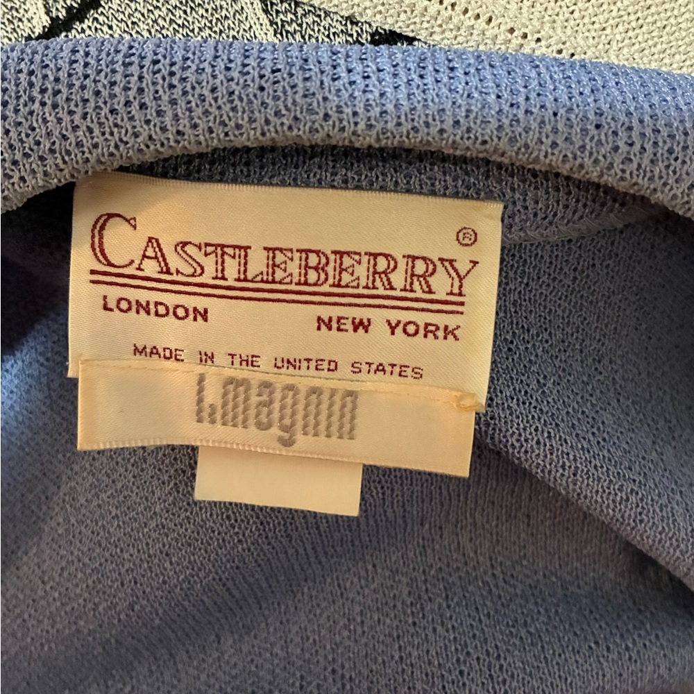 Castleberry Vintage Suit Knit sz 12 80’s - Picture 9 of 10